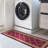 Non-Slip Trellis Area Rug For Living Room, Hallway Runner, Entryway Rug, Red-418218036