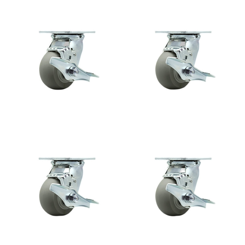 Thermoplastic Caster Set
