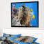 «Coral Scene Panorama», photographie encadrée sur toile-26664574