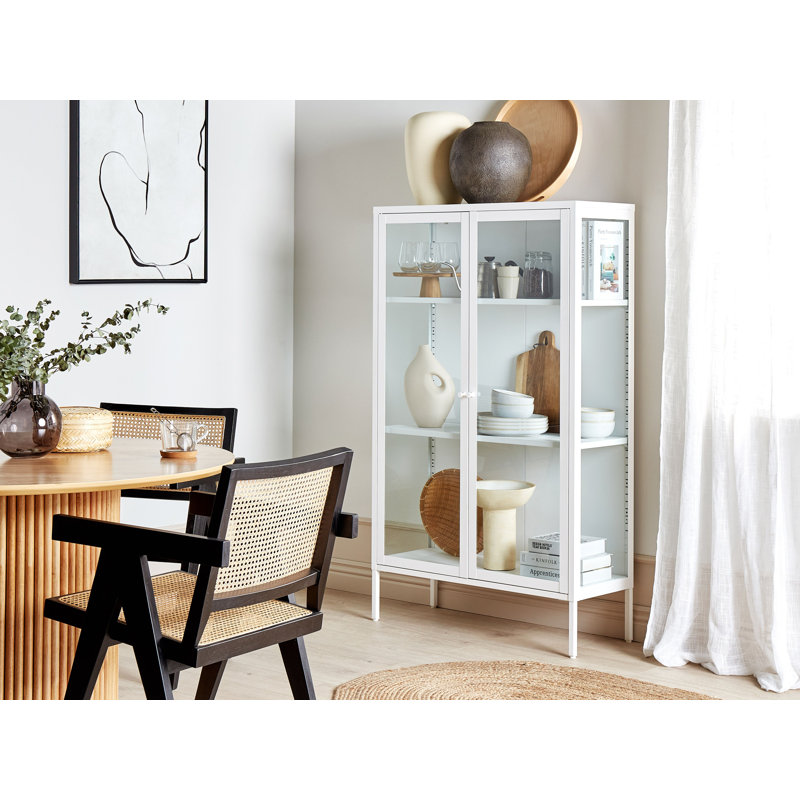 Octa Display Cabinet, White