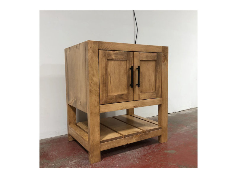 Oakbrook - Single Sink Vanity - Knotty Alder - 48"L Stain Color 4, 48", Color 4