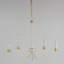 Lustre 5 lumières Sateria