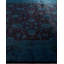 Tapis unique bleu 8 pi 2 po x 10 pi 4 po xylina