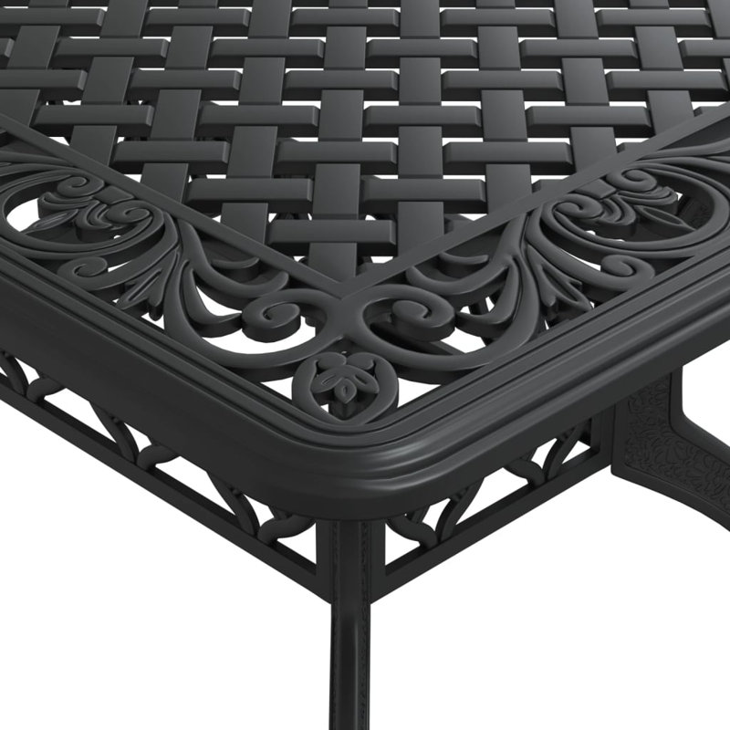 Patio Dining Set with Rectangular Table, 6