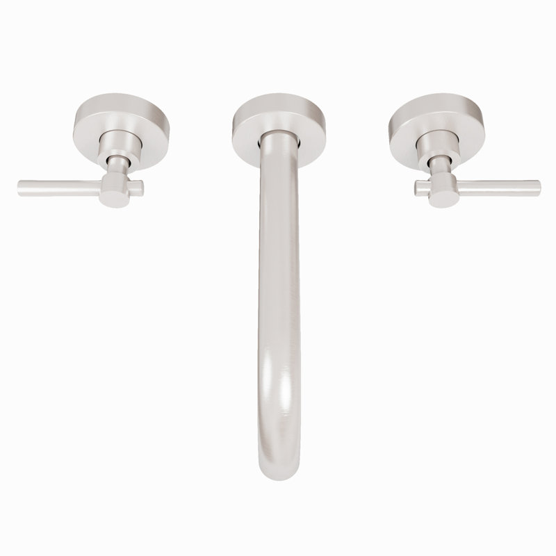 Nile Bathroom Tub Filler, Brushed Nickel