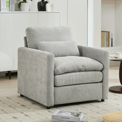 Fauteuil rembourré 31,9 po Modern