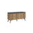Modern Shoe Cabinet with Soft-Close Hinges, Brown, 42.1 x 21.7 x 13.8 Inches | 100% Melamine Coated Particle Board & 100% Polyester Fabric | Metal Legs, 15 in Height, Weight Capacity: 176 Lbs | Scandinavian Design, Stylish & Functional-713876597