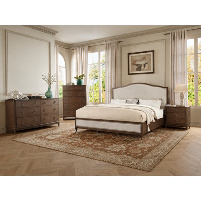Riverstone Upholstered 5PC Bedroom Set