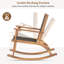 Ensemble de chaises berçantes 2 pièces pour patio-836377884