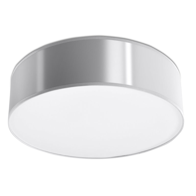 Arena Flush Mount, Black, 12cm H x 35cm W x 35cm D