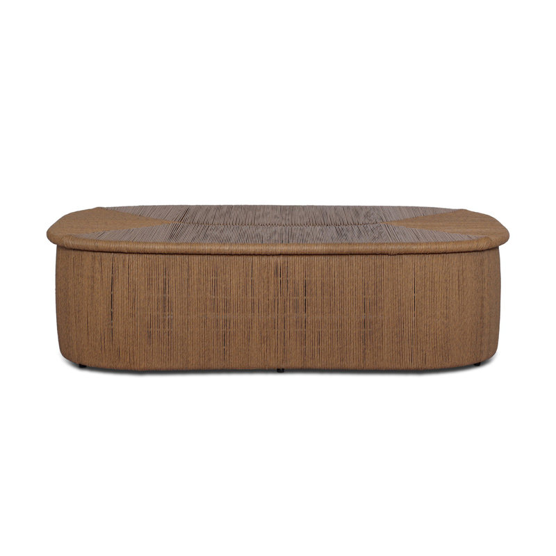 Taum Outdoor Coffee Table-Textured Sand