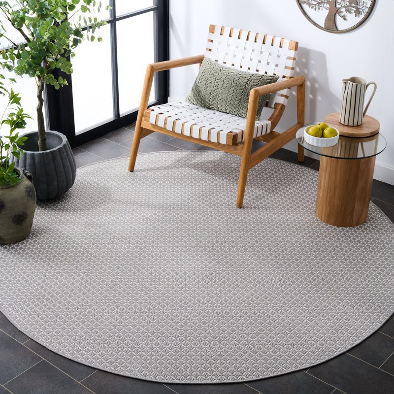 Tapis d'intérieur / extérieur Terrace 802, Rond 6 pi 7 po