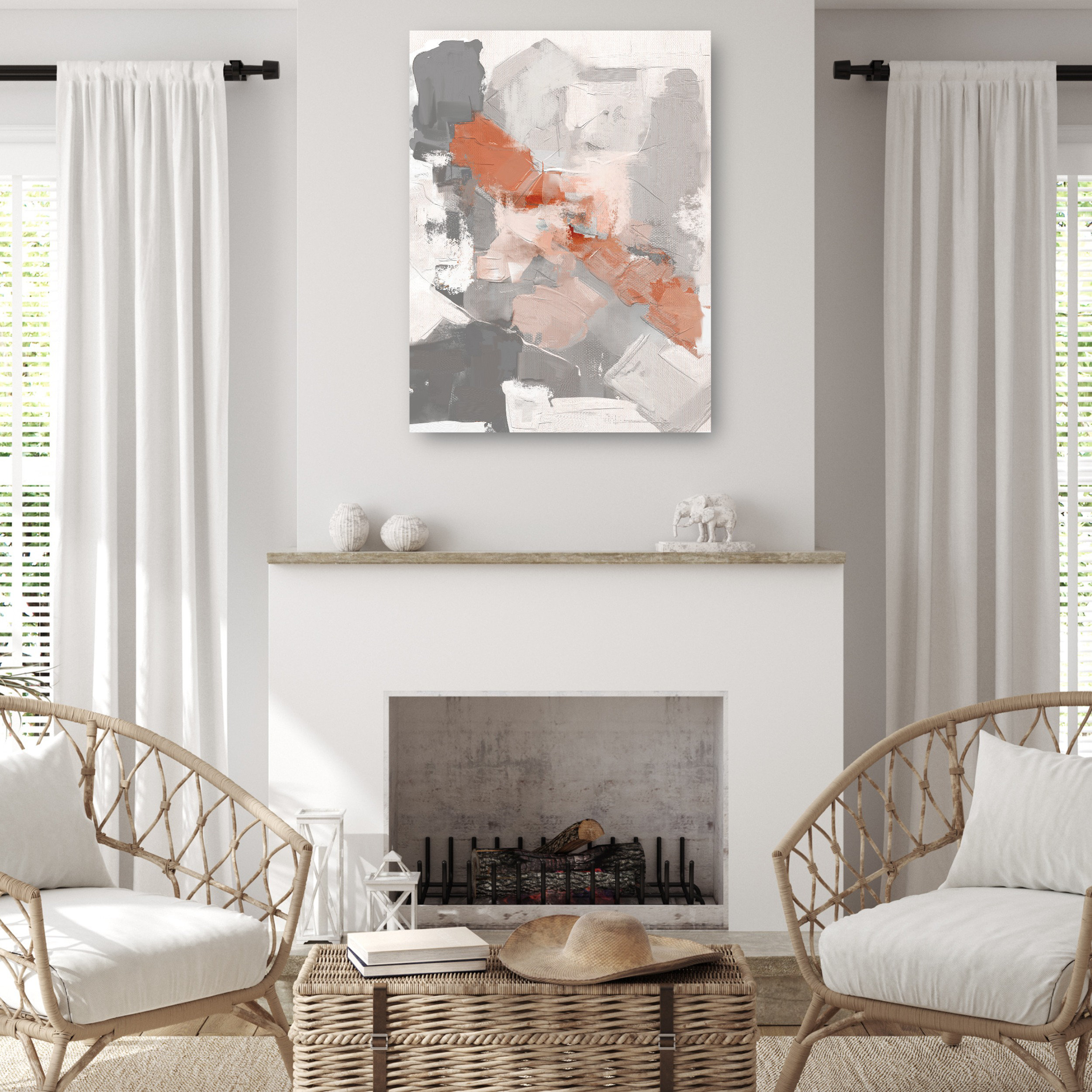 Wrought Studio™ Essence of Summer II Clay by Studio Arts Canvas Art ...