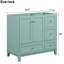 Meuble-lavabo de 36 po Charing