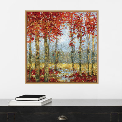 "Into The Forest II" par Carmen Dolce, reproduction d'art sur toile encadrée