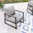 Metal Patio Chair With Cushions