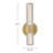 Hinkley Georgette Bathroom Vanity Light-108493513