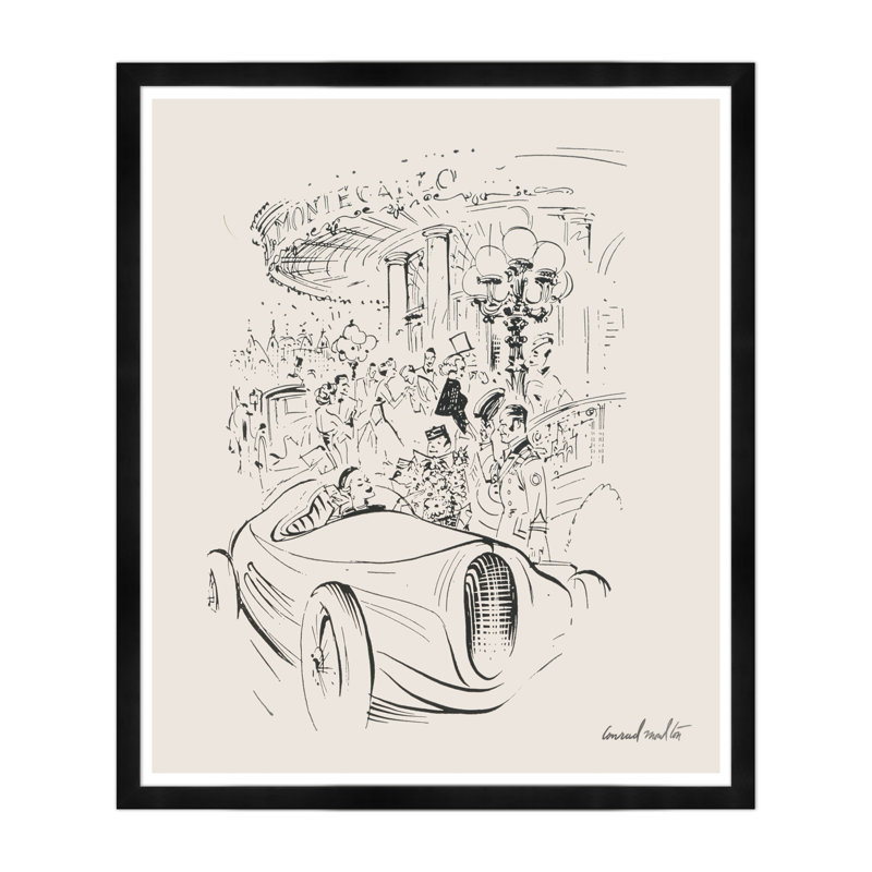 Moulton Collection " Montecarlo ", Black Framed