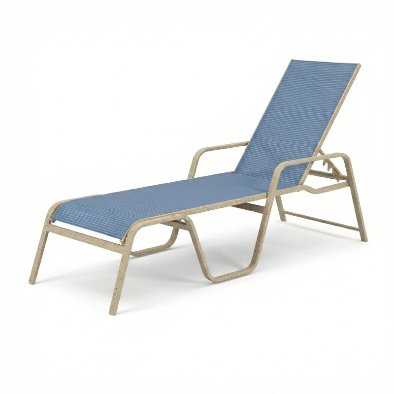 Chaise, Dupioni Poolside Sling/Sandea