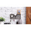 Deschamp Wall  4 Hook Wood Organiser with Key Hooks-1185023703