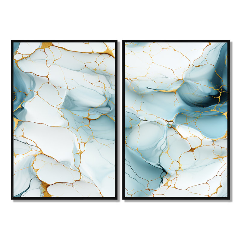 Oriental Elegance, Black, 36" H x 48" W, Impression encadrée flottante