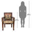 Fauteuil Beardsley Heraldic Lion