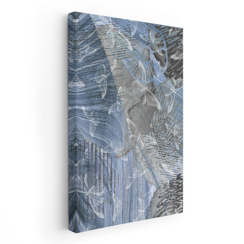 «Butterfly Habitat», reproduction d'art sur toile, H 24 po x l 16 po