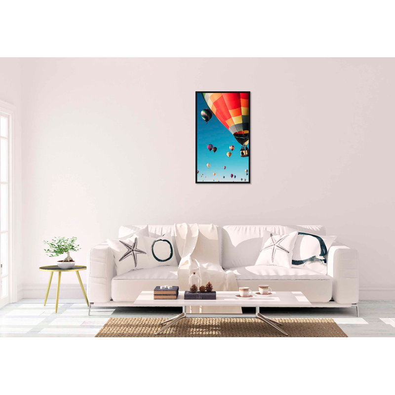 Summer Time 015 - Single Picture Frame Print on Plastic / Acrylic, 118cm H x 70cm W 