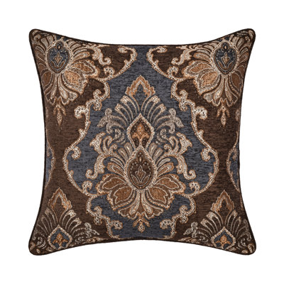 Coussin décoratif carré 20 po Sofia