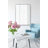 Anacleta Radius Rectangle Framed Wall Mirror-1835888093-1835888092