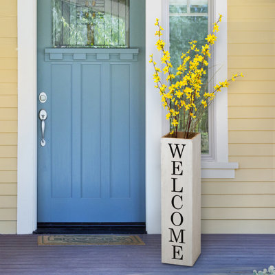 Collmar Weather Resistant Wood Garden Sign