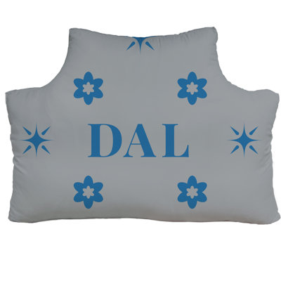 Dallas Basketball Colors Silver Green Headboard Pillow Twin 39.5 inch x 29.5 inch