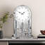 Modern Mirror Glass Table Clock