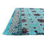 Tapis turquoise Pham 5 x 8