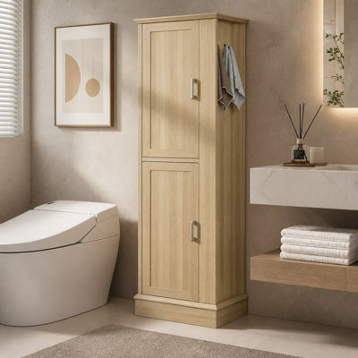 Tall Freestanding Bathroom Storage Cabinet