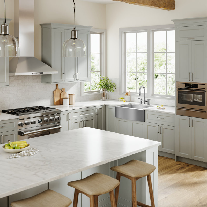 Évier de cuisine en acier inoxydable KRAUS Standart Pro, L 30 po x l 20,75 po x H 10 po, Bol simple