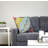 Cobblestone Geometric Feather Throw Pillow-667319772