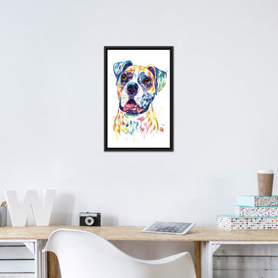 Boxer par Lisa Whitehouse - impression d'art graphique