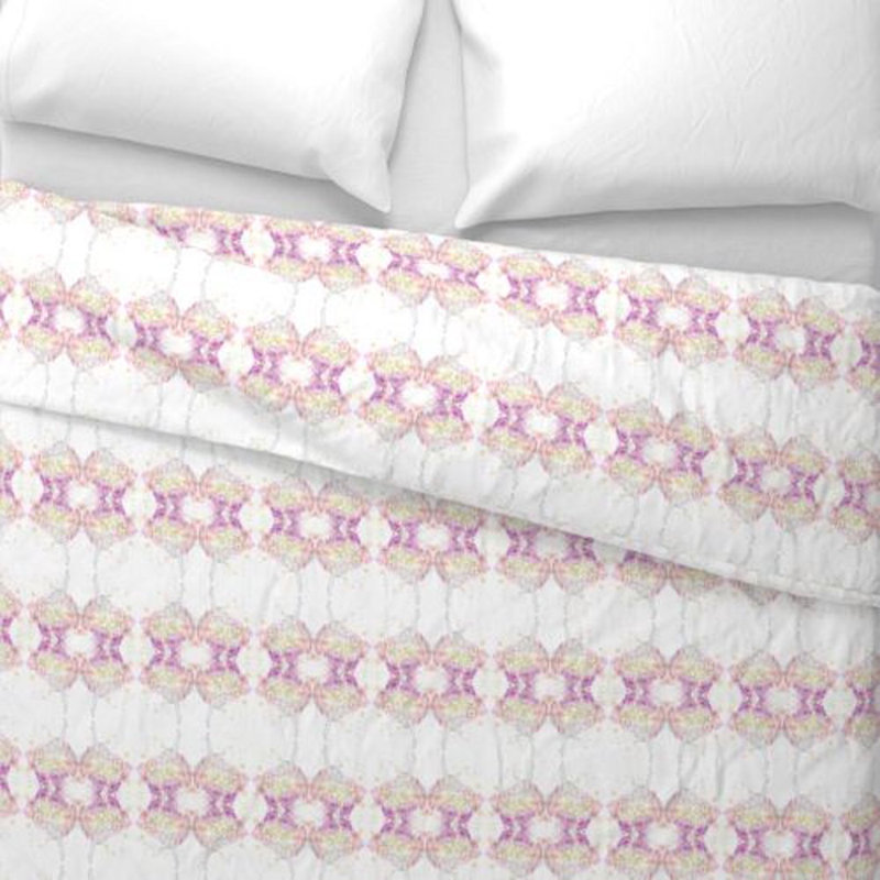 Misty Sateen Duvet Cover, Queen Duvet Cover