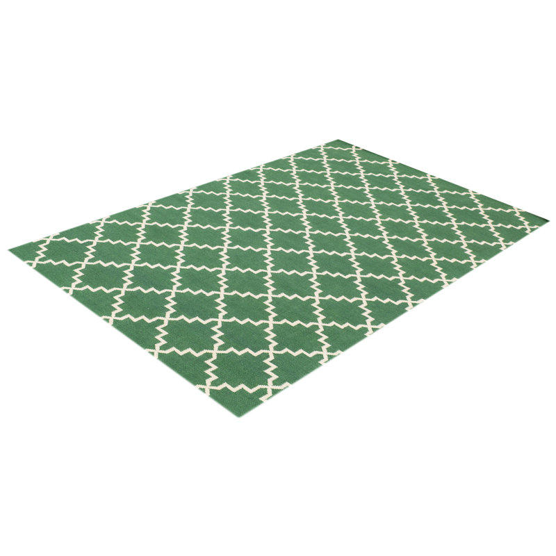Eugenie Geometric Hand Woven Area Rug, Rectangle 155 x 240cm