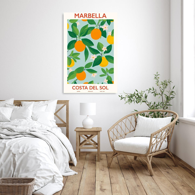 Marbella, Costa Del Sol, impression sur toile, H 36 po x l 24 po x P 1,25 po