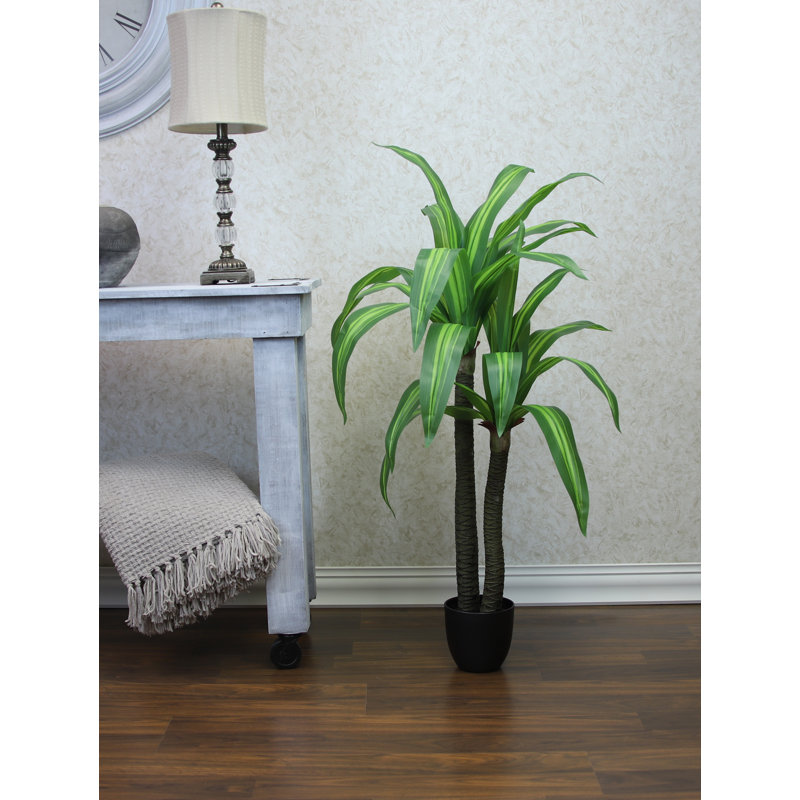 49 po Faux arbre Dracaena en pot