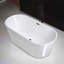 Baignoire de trempage autoportante en acrylique 71 po. X 32 po.-50500044