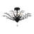 Apolonija 5-Light Dimmable Branch Crystal Creative Chandelier