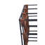 Manders Floor Wine Bottle Rack in Brown