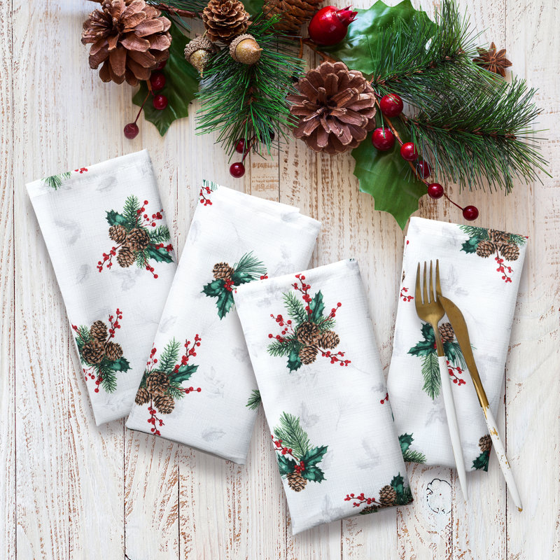 Serviettes Conteh Christmas Joy