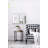 Rectangular Wooden Wall Mirrors with Distressed  Frame