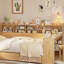 Lit de jour en bois avec rangement et bureau-1468548696-1468548699