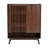 Ehsen Mid Century Modern Wood 14 Pair Shoe Cabinet