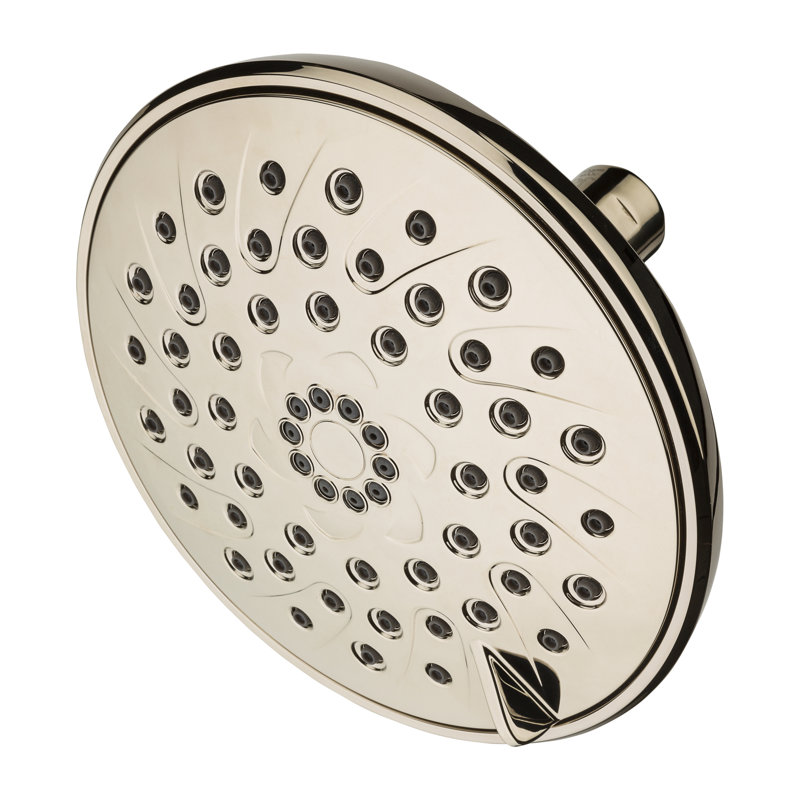 Pomme de douche réglable multifonction, Nickel poli